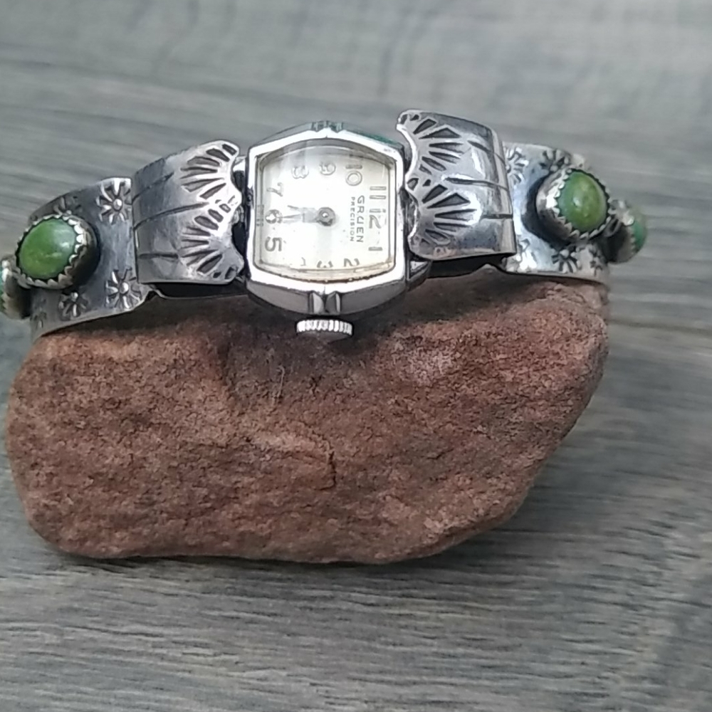 FY Turquoise cuff watch